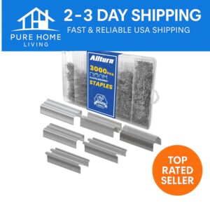 Comprehensive 3000-Piece Staple Assortment for Automotive and Plastic Repair