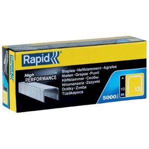 Rapid High-Performance Staples for Textiles, Finewire No. 13, Leg Length 6mm, St