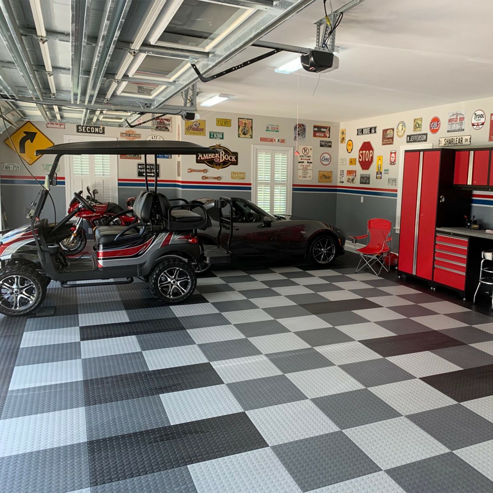 FlooringInc Nitro Flex Garage Tiles 20.5" x 20.5", Bulk Packs, Garage Flooring - Image 5