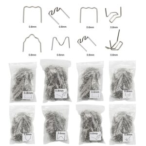 100PCS Automotive Plastic Repair Welding Nail Standard Pre Cut Wave Staples Bump