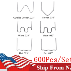600x Automotive Repair Welding Hot Stapler Staples For Car Bumper Plastic Welder