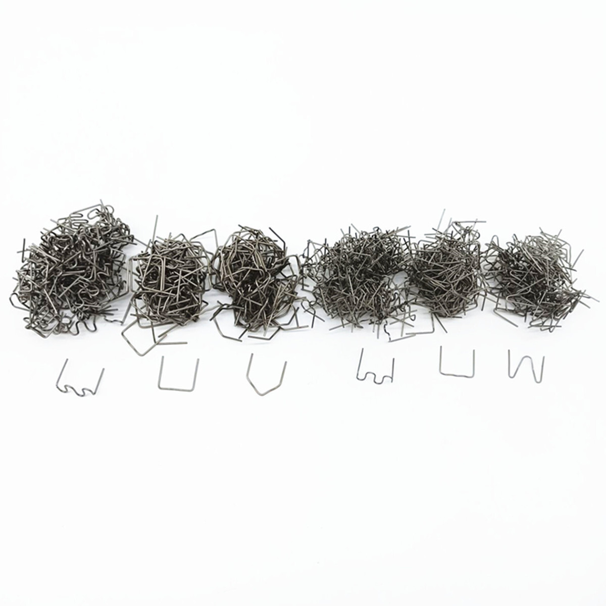600X Automotive Welding Nail 0.6MM/0.8MM Wave Staples Car Bumper Repair Machine
