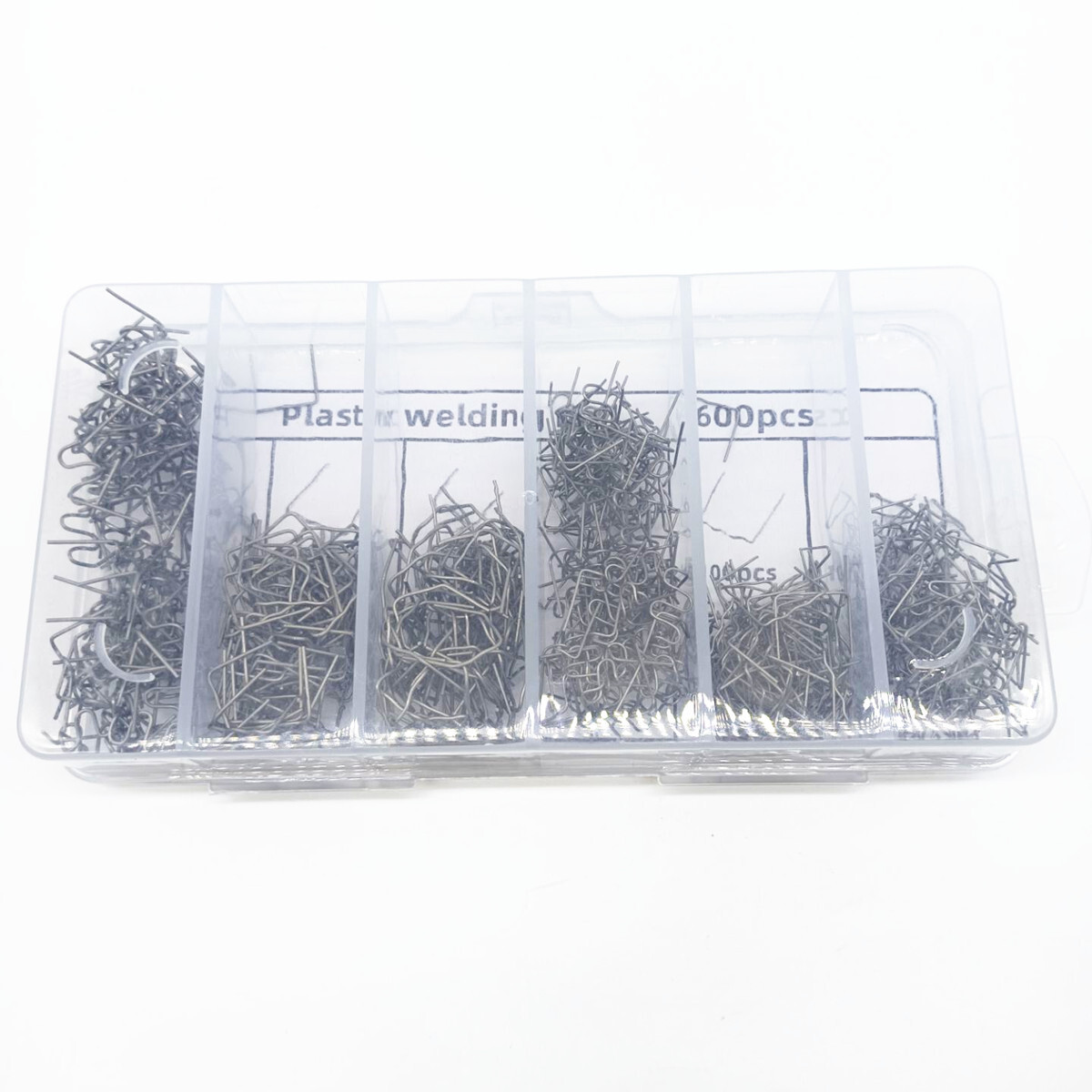 600X Automotive Welding Nail 0.6MM/0.8MM Wave Staples Car Bumper Repair Machine - Image 2