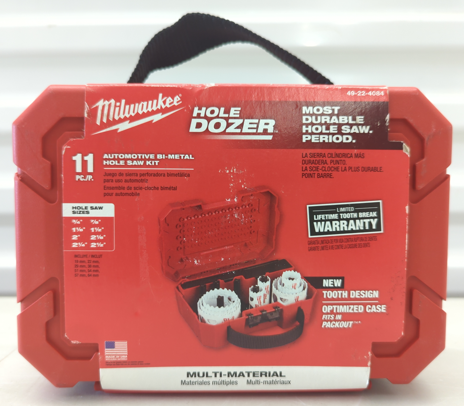 Milwaukee 49-22-4084 Hole Dozer Automotive Hole Saw Kit - Image 3