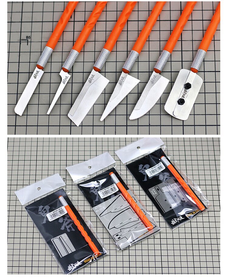 For Military Model Tool Hobby Profiled Mini Hand Saw Craft Blade Parts Precision - Image 2