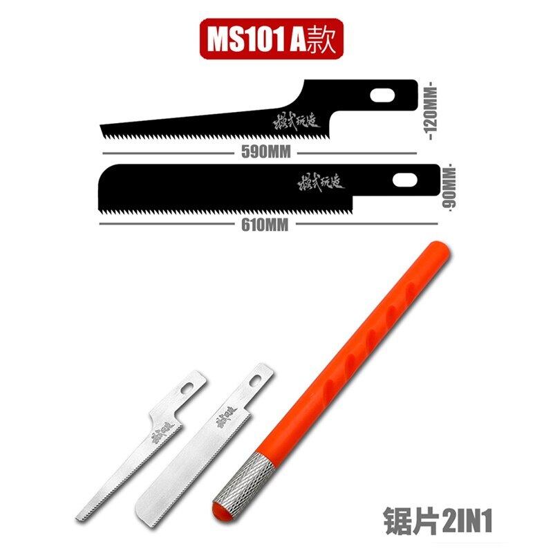 For Military Model Tool Hobby Profiled Mini Hand Saw Craft Blade Parts Precision - Image 3