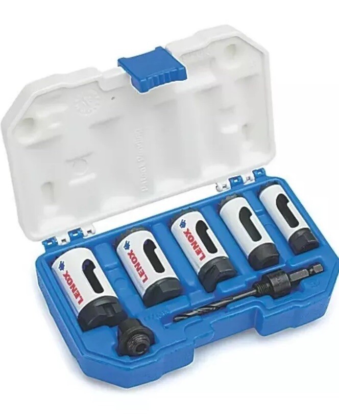 LENOX Automotive Hole Saw Set T3 7 pc Bi-Metal Speed Slot Kit 🇺🇸 30805500A
