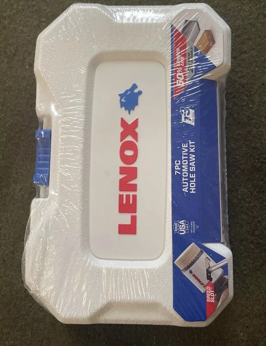 LENOX Automotive Hole Saw Set T3 7 pc Bi-Metal Speed Slot Kit 🇺🇸 30805500A - Image 2