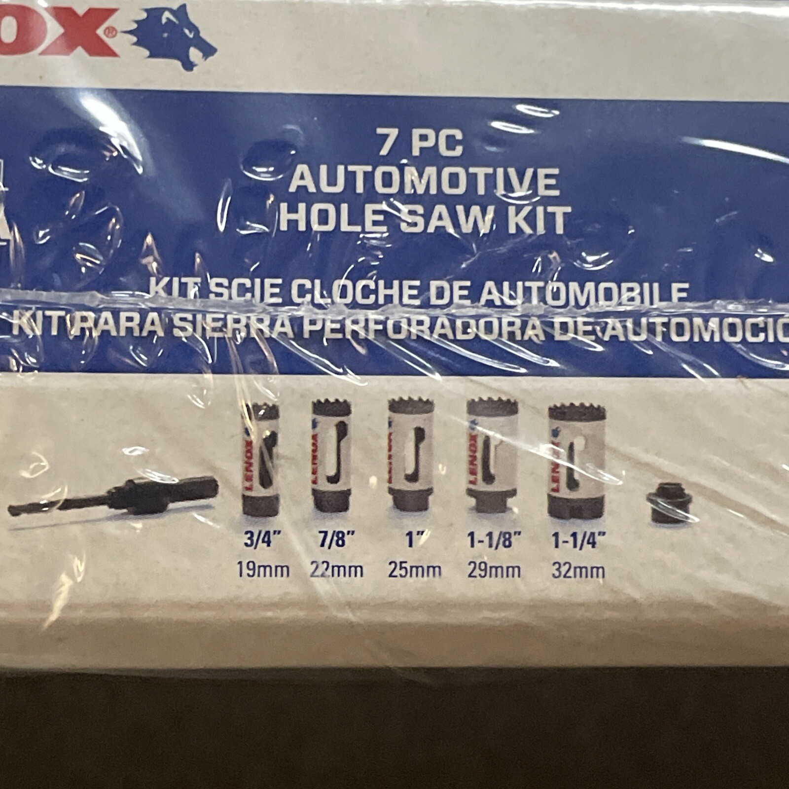 LENOX Automotive Hole Saw Set T3 7 pc Bi-Metal Speed Slot Kit 🇺🇸 30805500A - Image 4