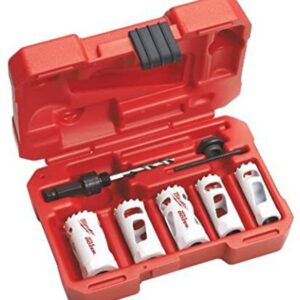 Milwaukee 49-22-4083 Hole Dozer Automotive Hole Saw Kit - 7PC, New
