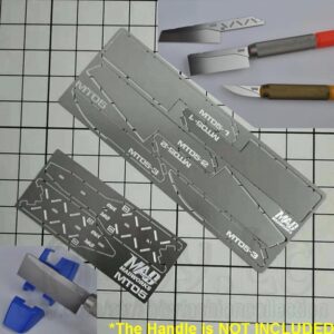 MADWORKS Accessories Craft Etched Model Tools 6 PCS Saw + 2 PCS Cover Cap MT05