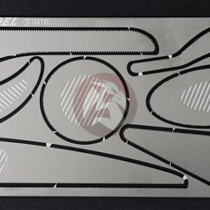Royal Model Steel Saws Set (for plastic and resin) (7 different shaped saws) 670