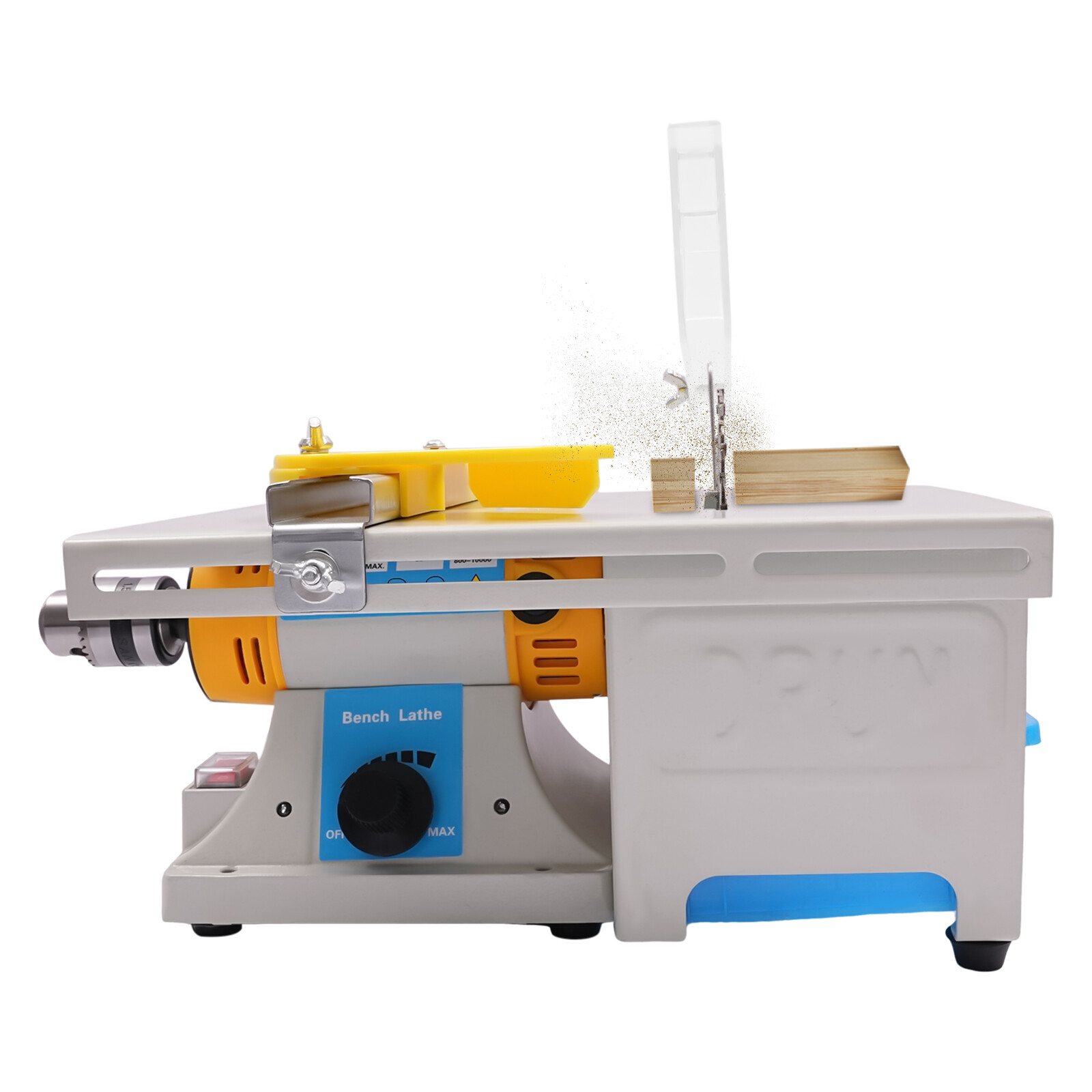 Multifunction Mini Table Saw Woodworking Lathe Electric Polisher Grinder Cutter - Image 4