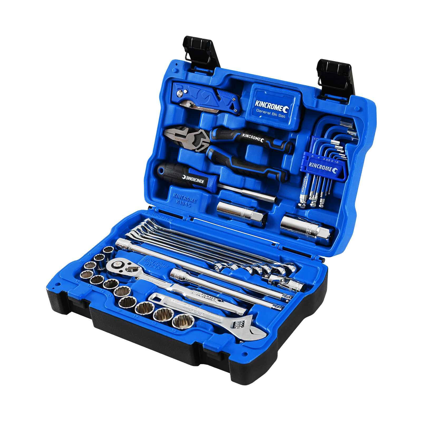 Kincrome 70 PC 3/8" Drive Socket Set Metric Portable Automotive Tool Kit K1845
