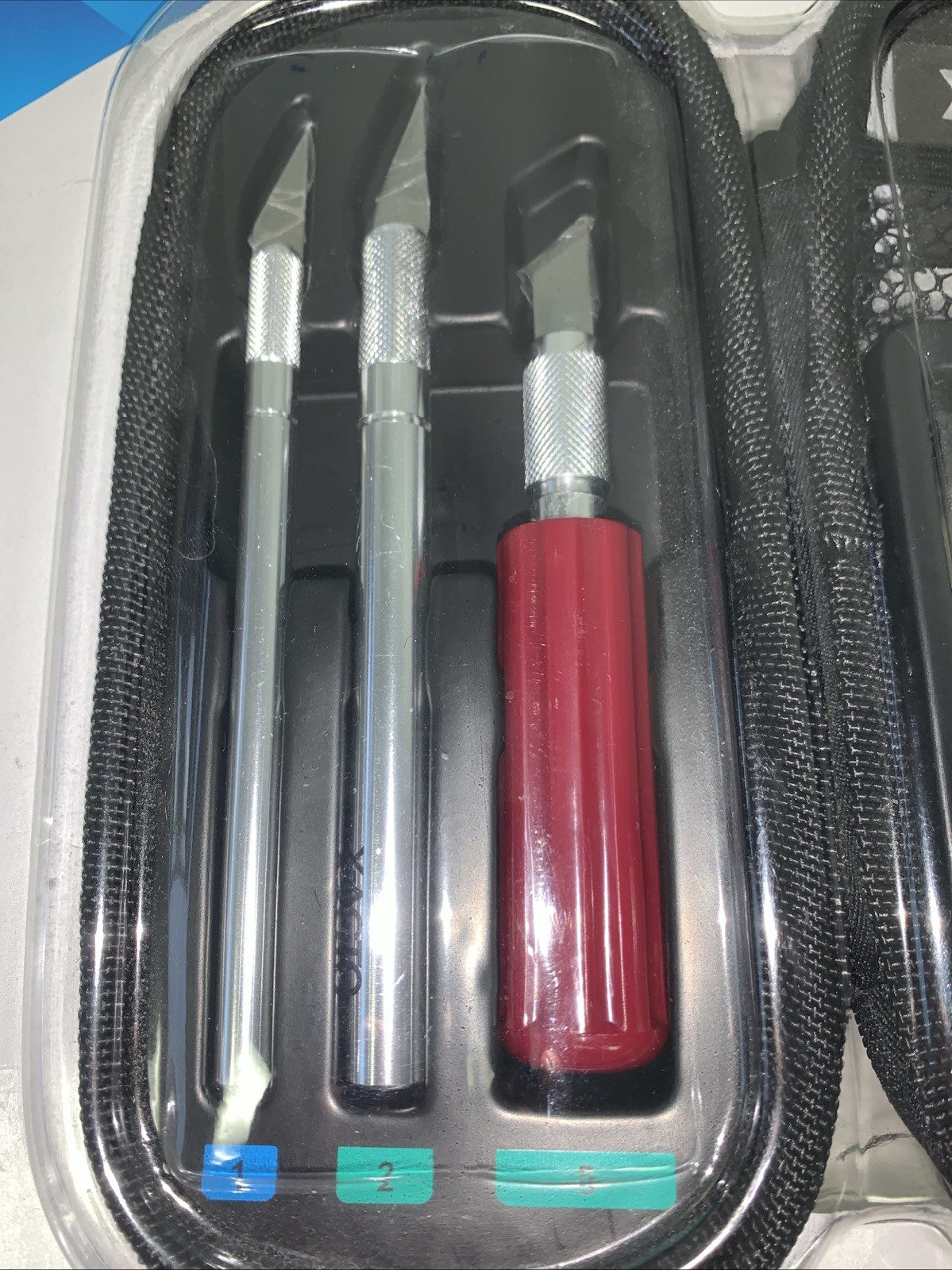 X-Acto X5285 Basic Knife Set Soft Case Kit for Hobby Models Trains Crafts - Image 5