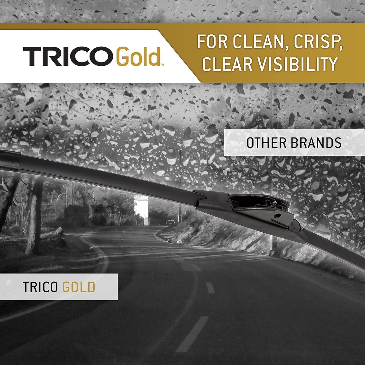 TRICO Gold 22" + Premium Automotive Replacement Windshield Wiper Blades... - Image 4