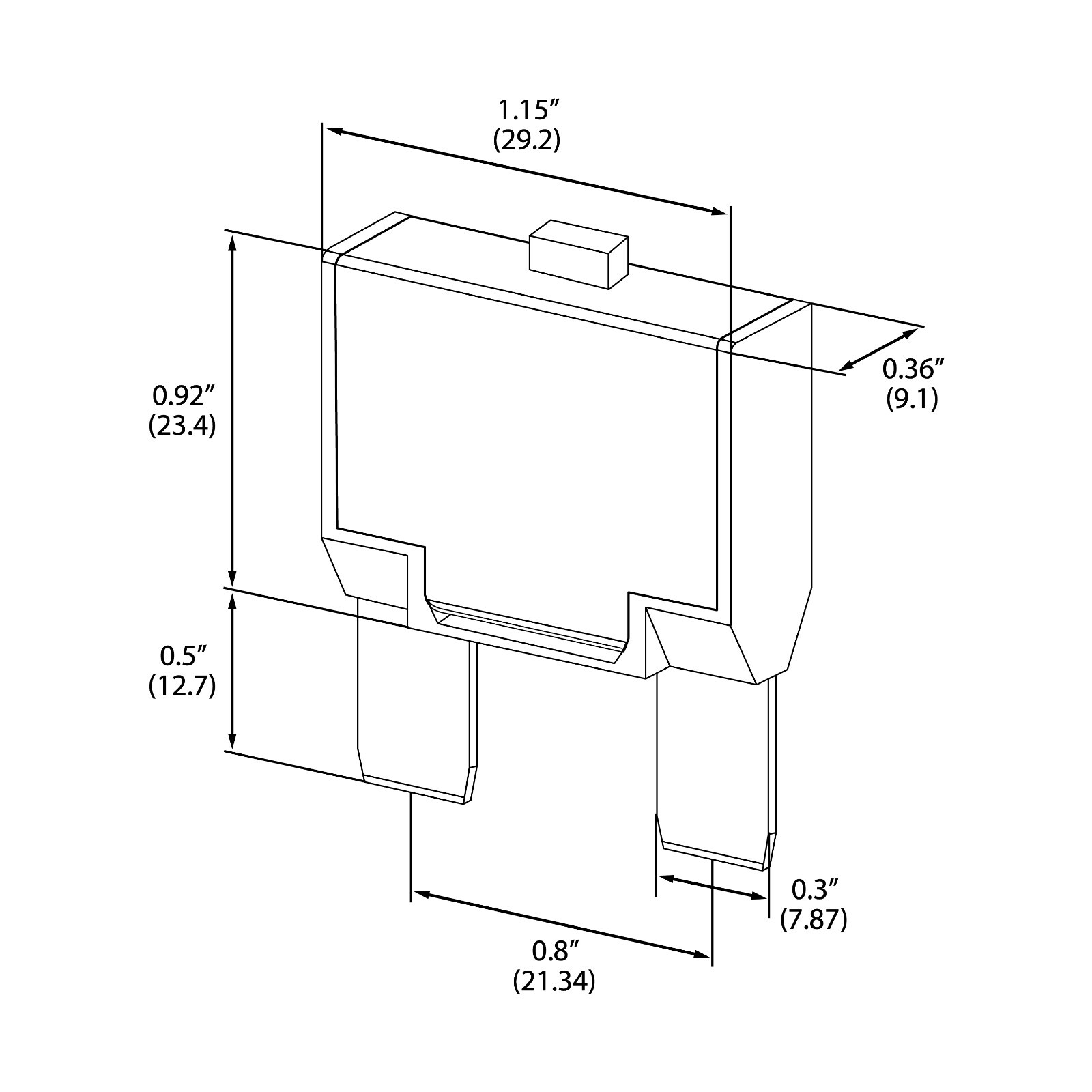 10A-60A Maxi Blade Circuit Breaker Fuse, Manual Reset - Automotive Marine Truck - Image 2