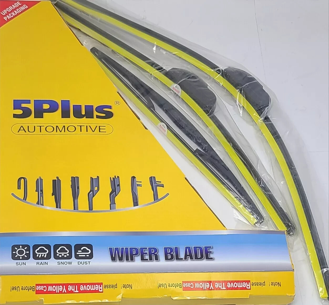 5Plus Automotive 3PK Windshield Wiper Universal Blades 26", 18", 11"