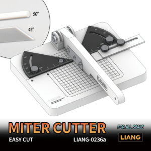 LIANG 0236A-0236B Miter Cutter+Miter Cutter - Blade x2 Tool