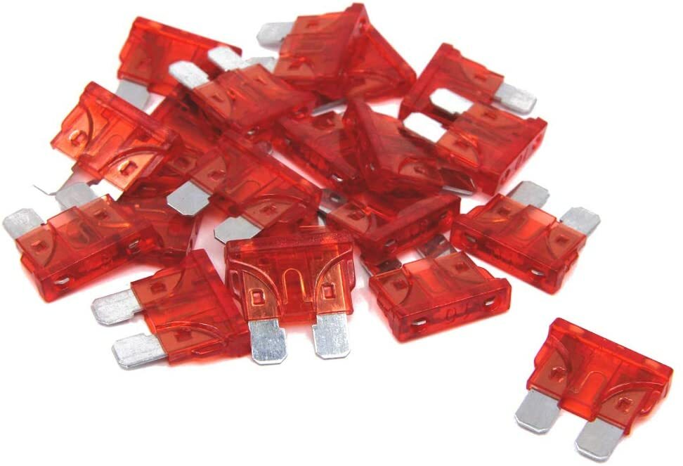 10 Amp Standard Fuse,10Amp Blade Automotive Fuse for Car Truck 10PCS - Image 2