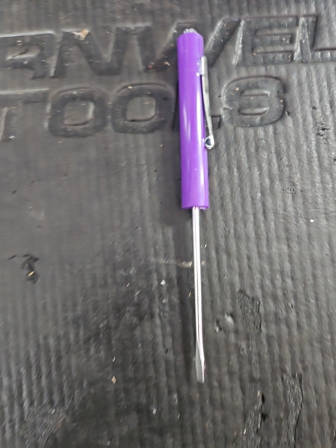 5Pcs Pocket Screwdriver Strong Magnet Flat Blade Purple PQY Automotive Mechanics - Image 3