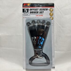 Performance Tool W30977 Low Profile Offset Screwdriver Set