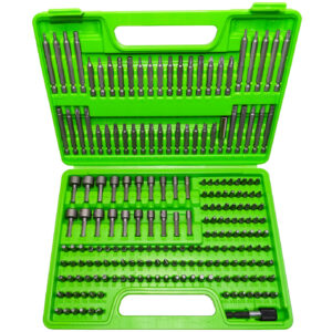 208-PC SCREWDRIVER BIT SET – automotive hand tools – driver bits – industrial