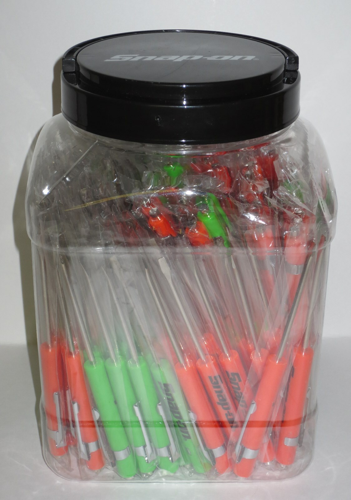 (10)TEN Snap on Pocket Screwdriver Flat Tip Screwdrivers, Magnet End, MIXED .NEW - Image 3