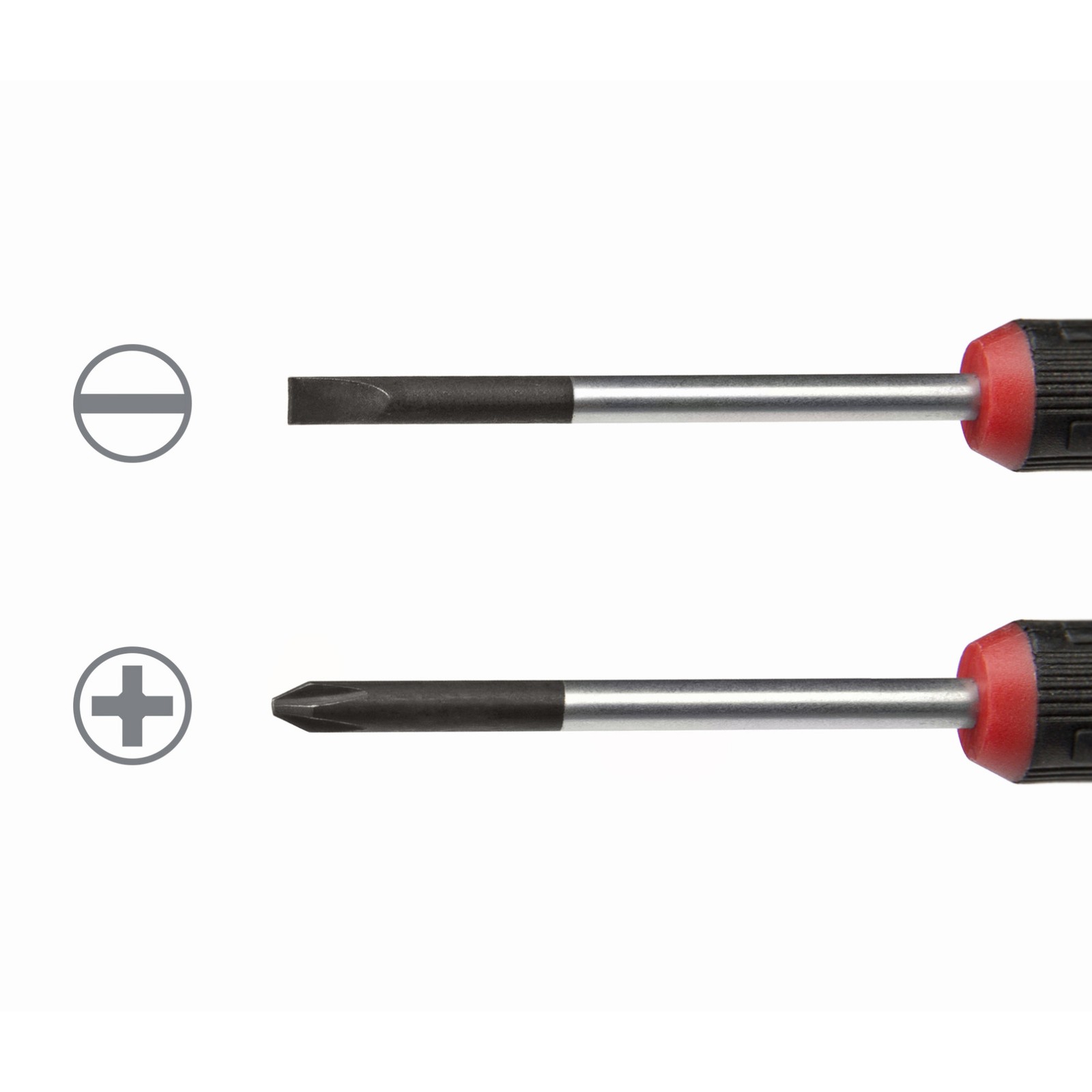 Steelman 6 Piece Long Phillips and Flat Head Precision Screwdriver Set 41776 - Image 4