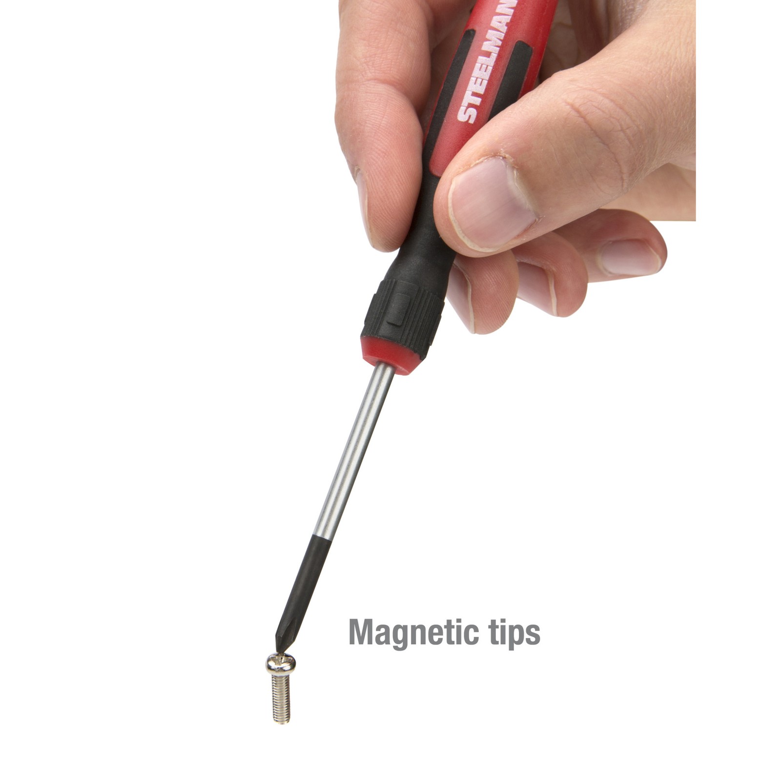Steelman 6 Piece Long Phillips and Flat Head Precision Screwdriver Set 41776 - Image 5