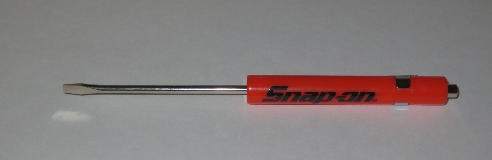 (6)SIX Snap on Pocket Screwdriver, Flat Tip Screwdrivers, MIXED Magnet End .NEW. - Image 5