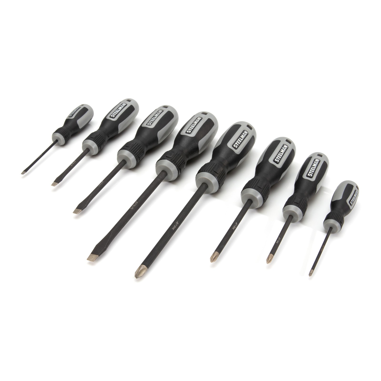 Steelman 8 Piece Diamond Tip Screwdriver Set 41856