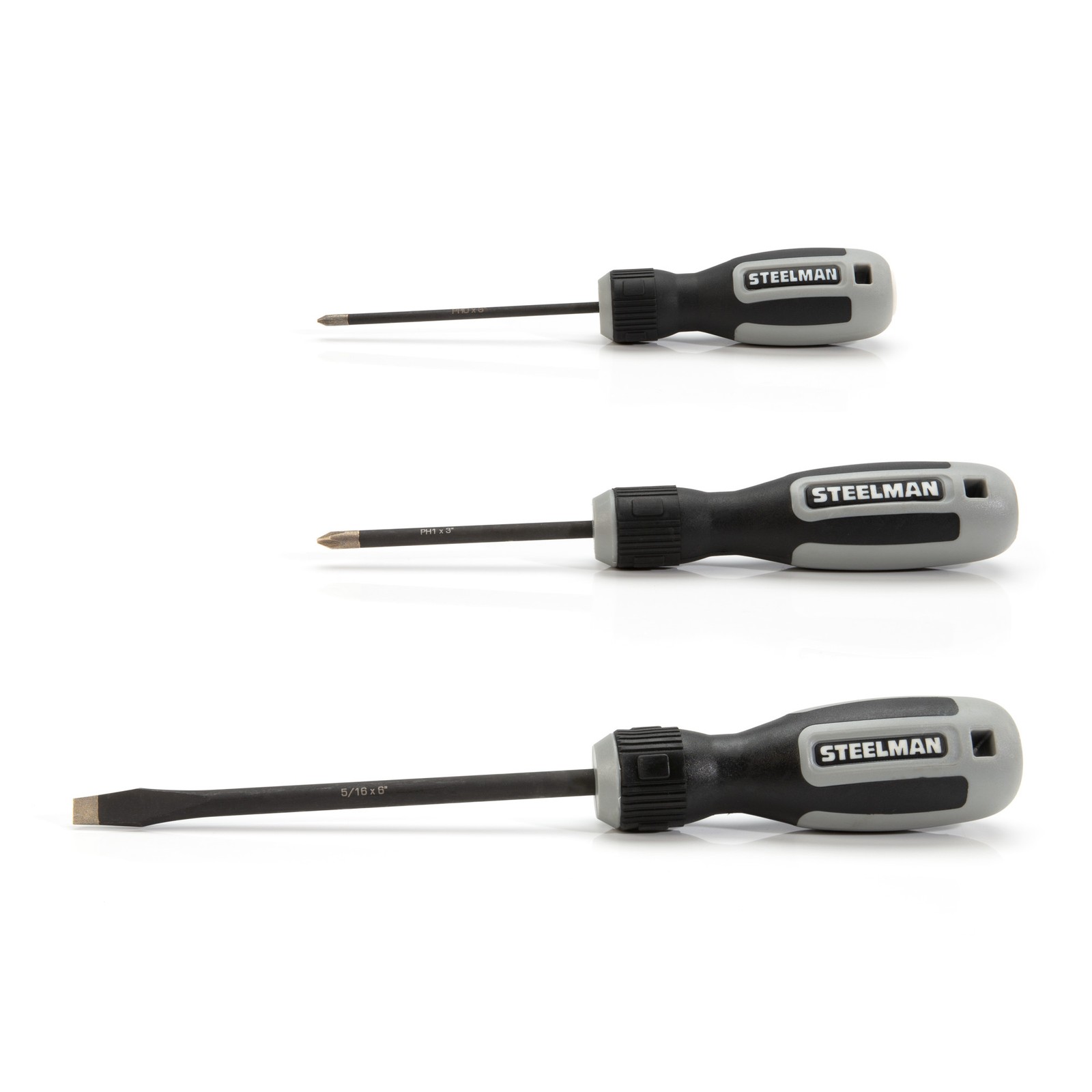 Steelman 8 Piece Diamond Tip Screwdriver Set 41856 - Image 2