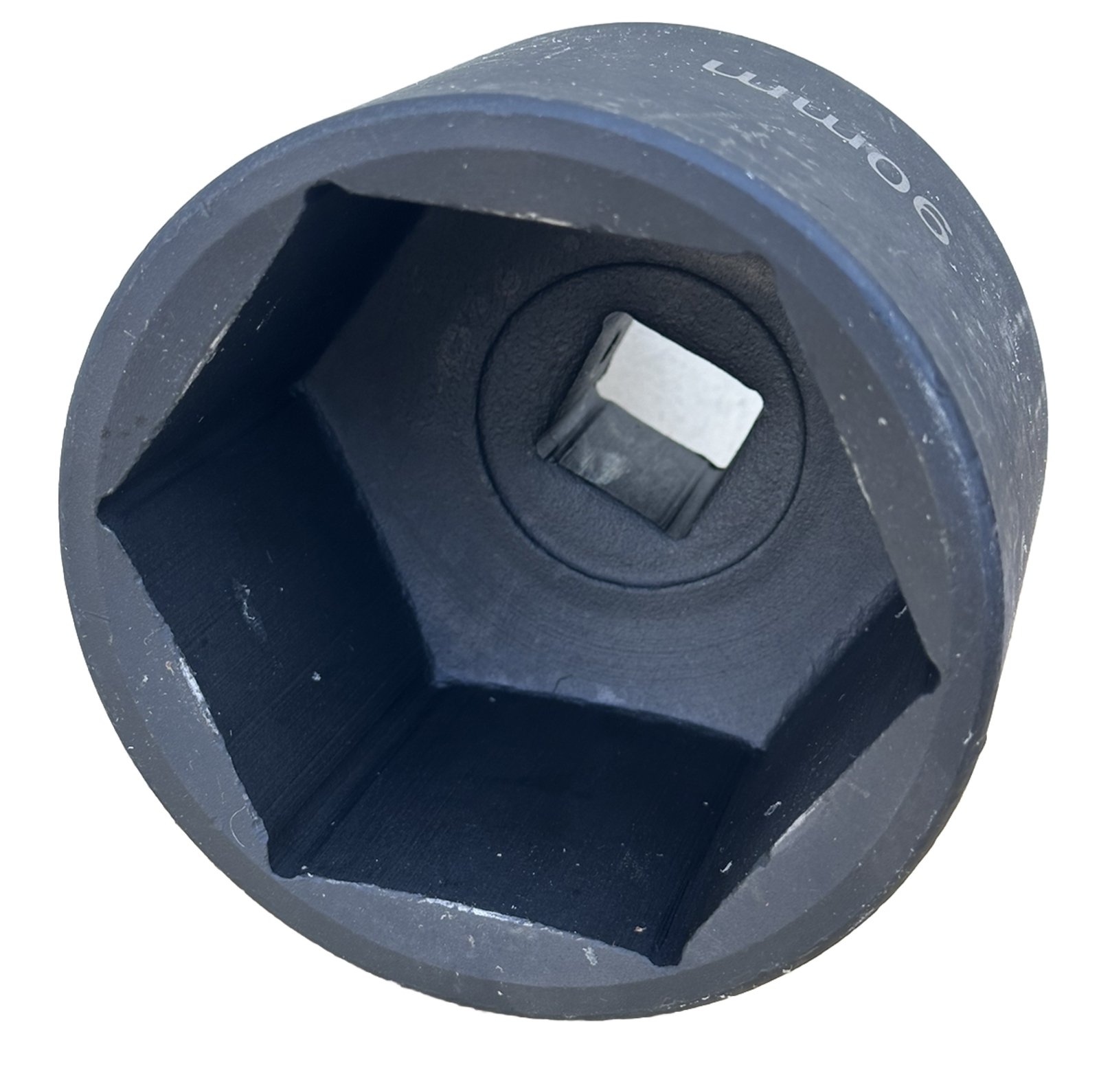 1” Drive 90mm Shallow Jumbo Impact Socket 6pt Cr-Mo Machinery Lug Nuts Removal - Image 4