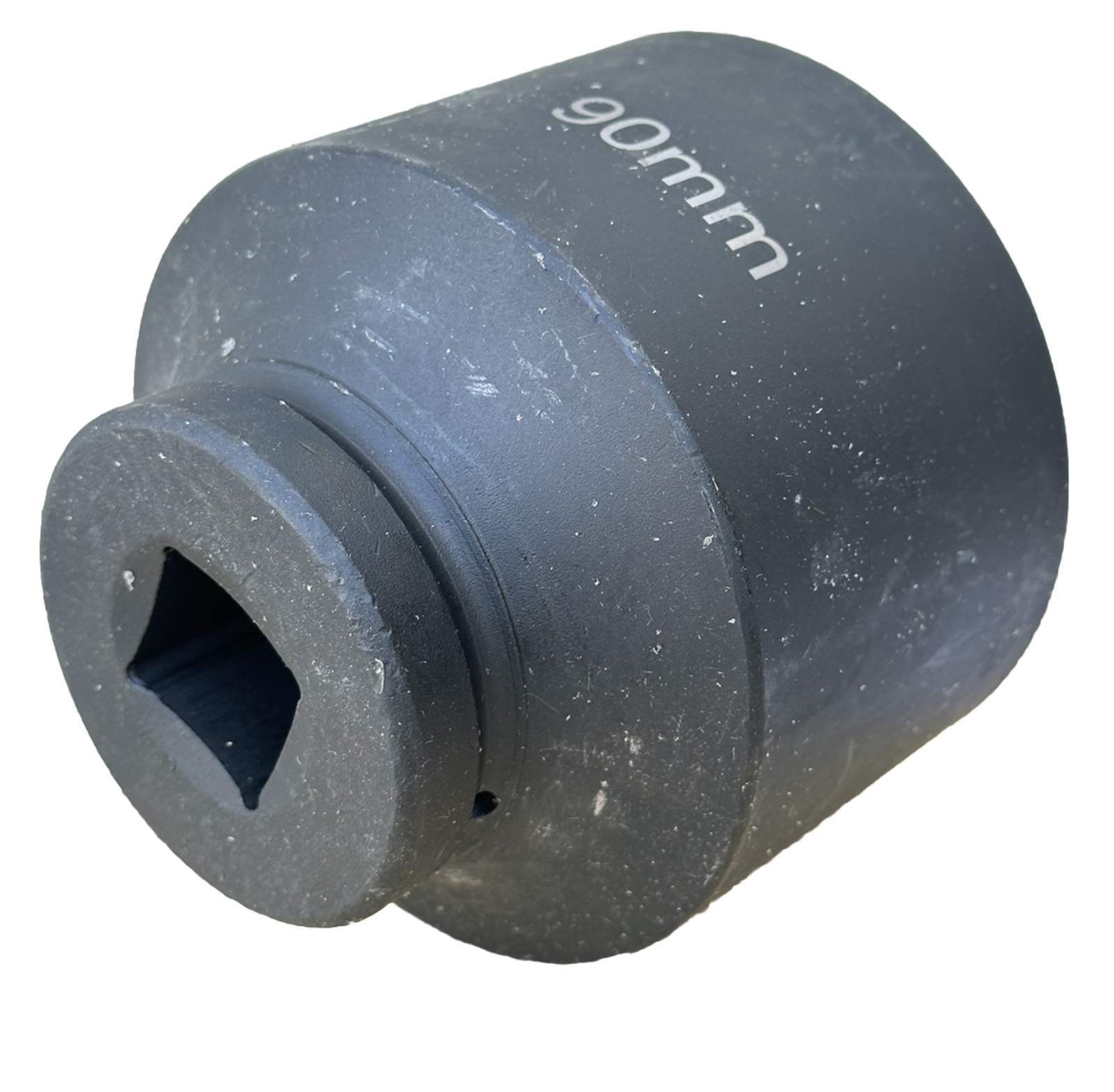 1” Drive 90mm Shallow Jumbo Impact Socket 6pt Cr-Mo Machinery Lug Nuts Removal - Image 5