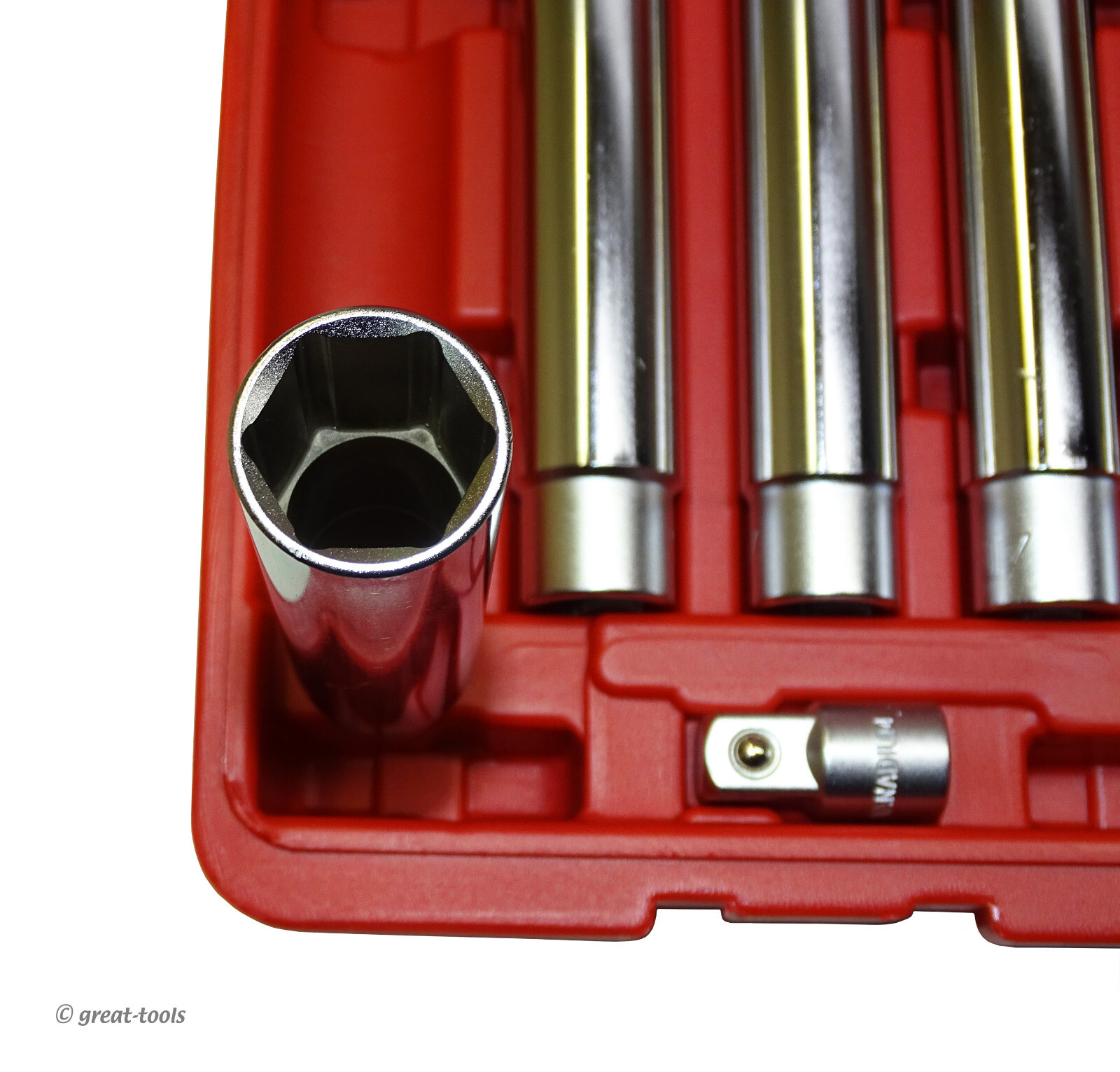 EXTRA DEEP METRIC SOCKET SET – mm – master set – specialty automotive hand tools - Image 3