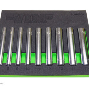 METRIC EXTRA DEEP CHROME SOCKETS – 1/4” drive mm tools – special automotive tool