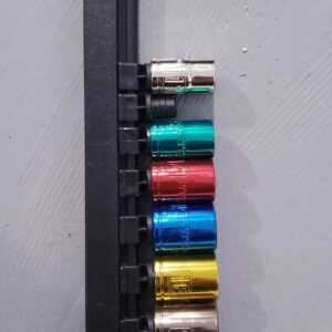 NEW PITTSBURGH PRO 10 PC. METRIC 3/8" DRIVE 12 POINT MULTICOLORED SOCKET SET