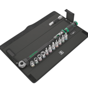 Wera Torque Wrench Set C3 (40–200Nm, 1/2") with Bits for Automotive Repair