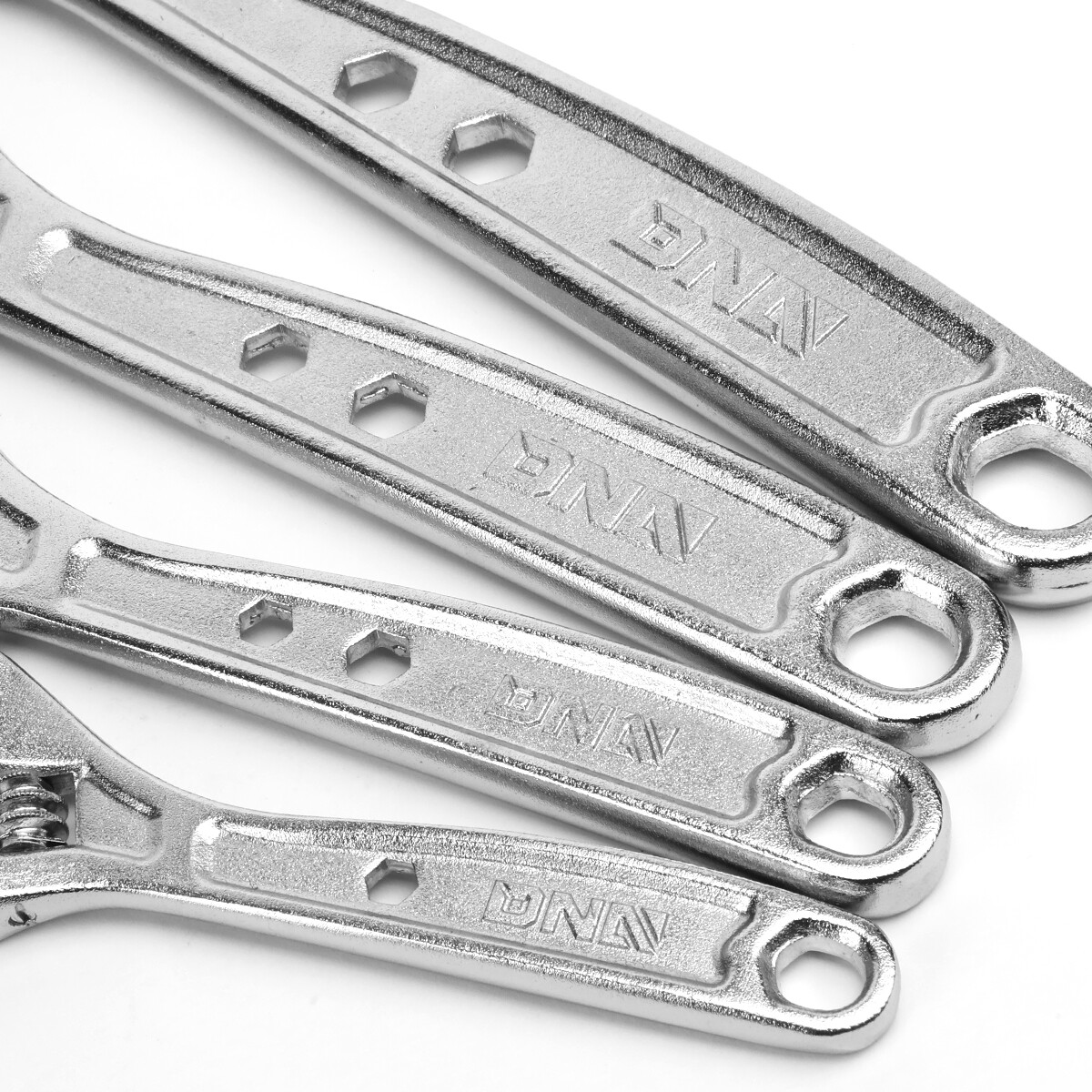 4 PCS DURABLE AUTOMOTIVE REPAIR TOOL KIT 6"/8"/10"/12" ADJUSTABLE WRENCH SPANNER - Image 2