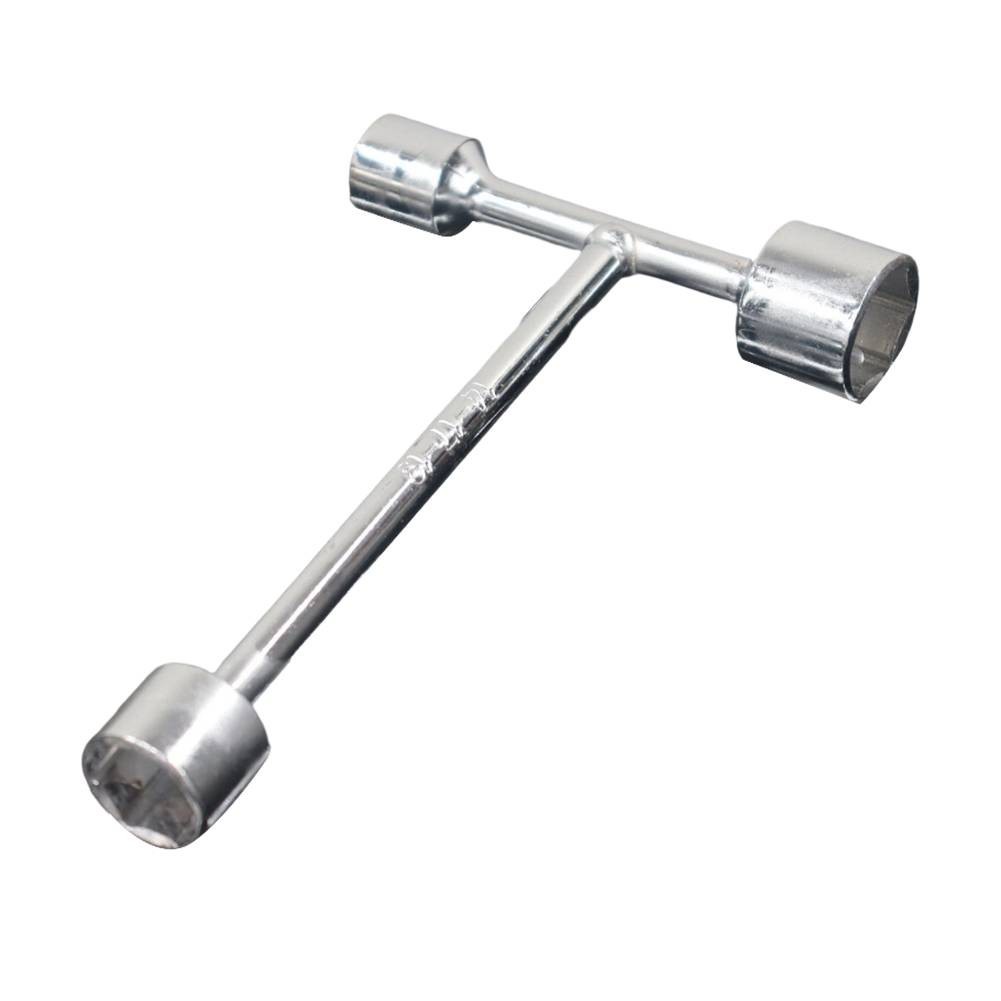 Threeprong T Handle 3 Way Socket Wrench for Automotive and Repair 819mm