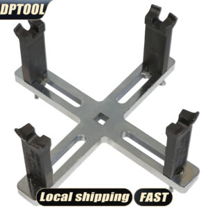 Adjustable 4 Legs Automotive Fuel Pump Lid Tank Cover Remove Spanner Wrench Tool
