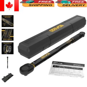 Robust Mechanical Torque Wrench with Easy-to-Read Scale - Automotive Essential