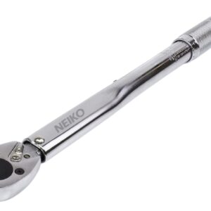 Neiko 03723A 14" 3/8" Drive Adjustable Click Torque Wrench – SAE 10–80 ft‑lb