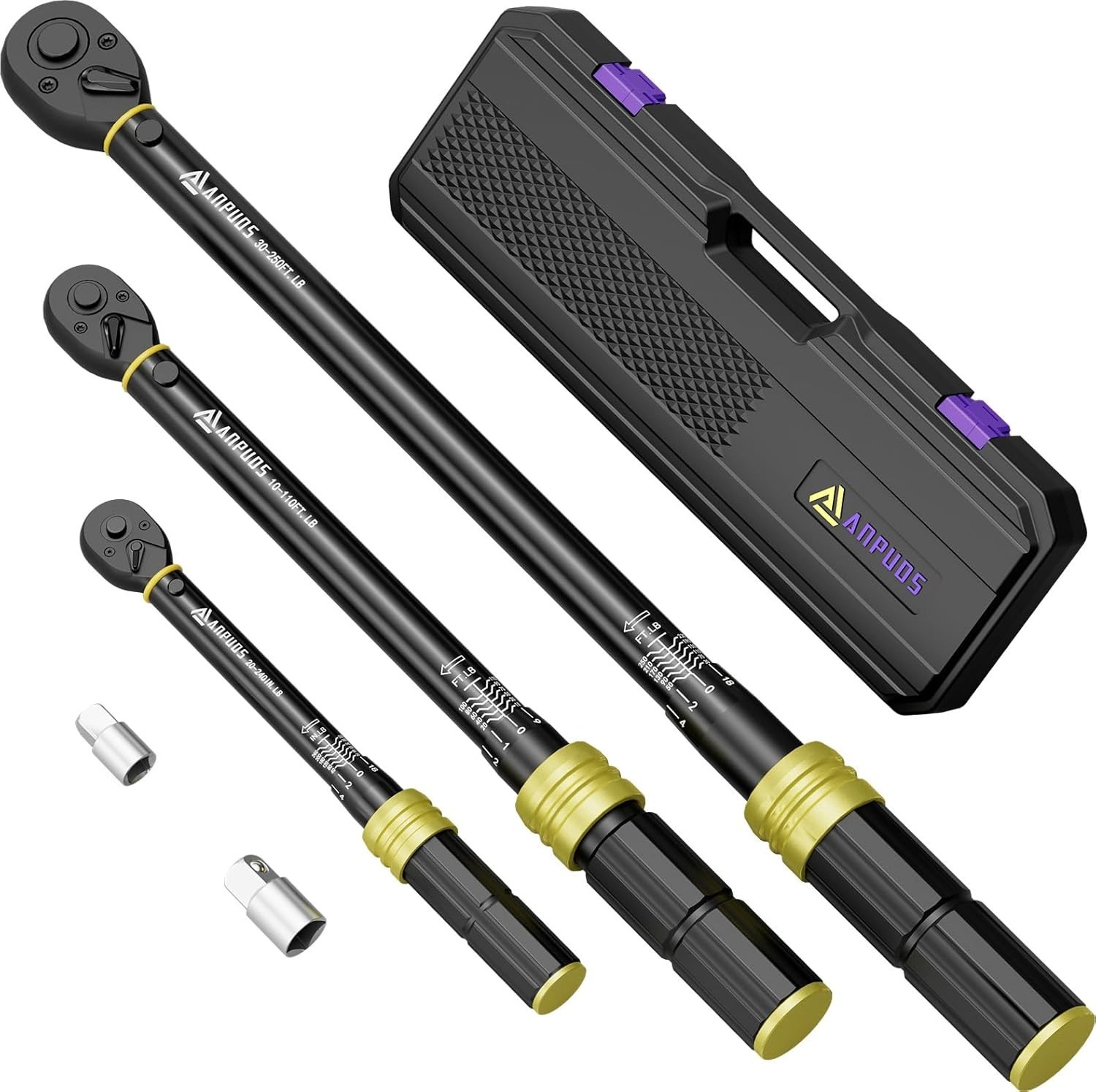 72-Tooth Dual-Direction Torque Wrench Set, Perfect for Bike and Automotive Work - Image 3