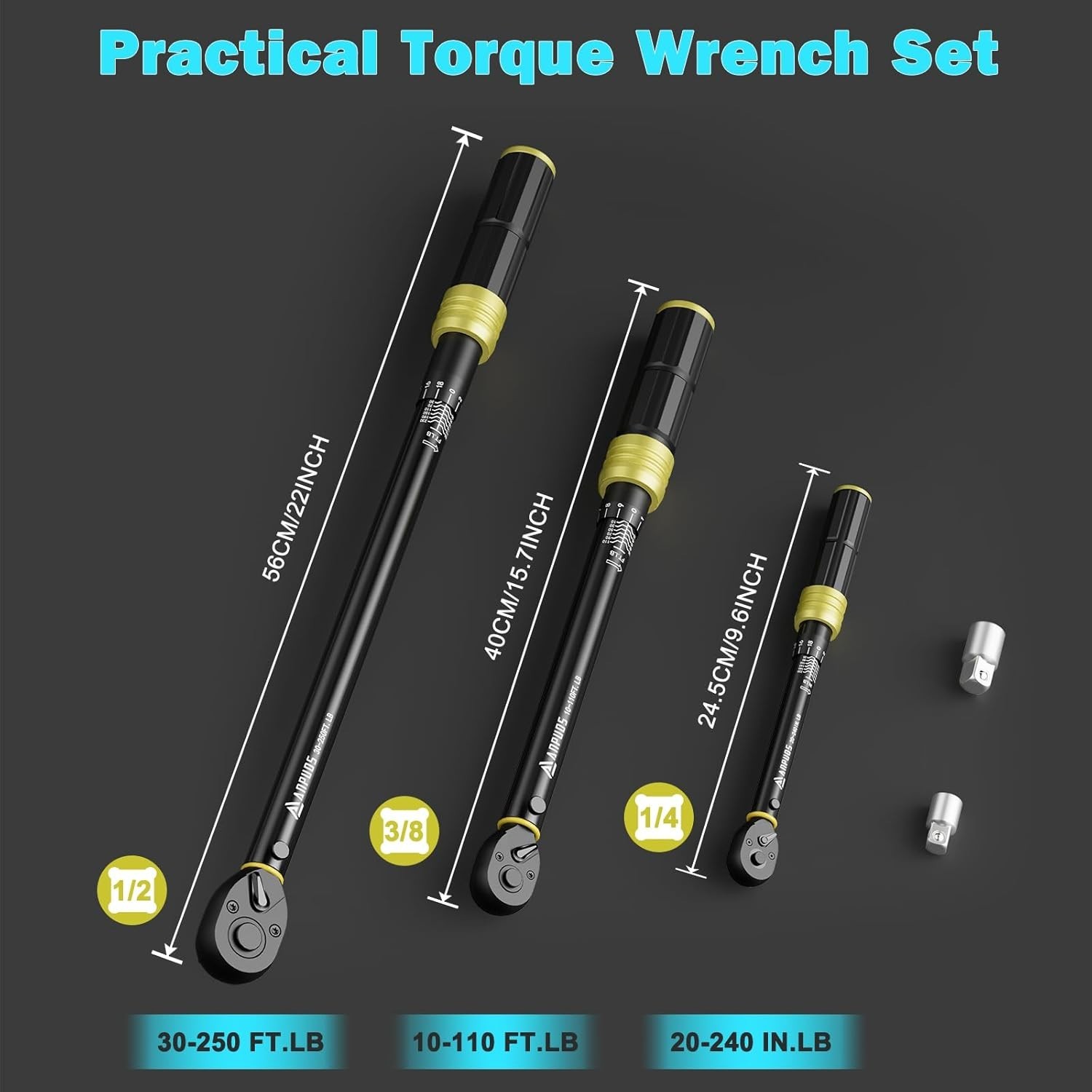 72-Tooth Dual-Direction Torque Wrench Set, Perfect for Bike and Automotive Work - Image 4