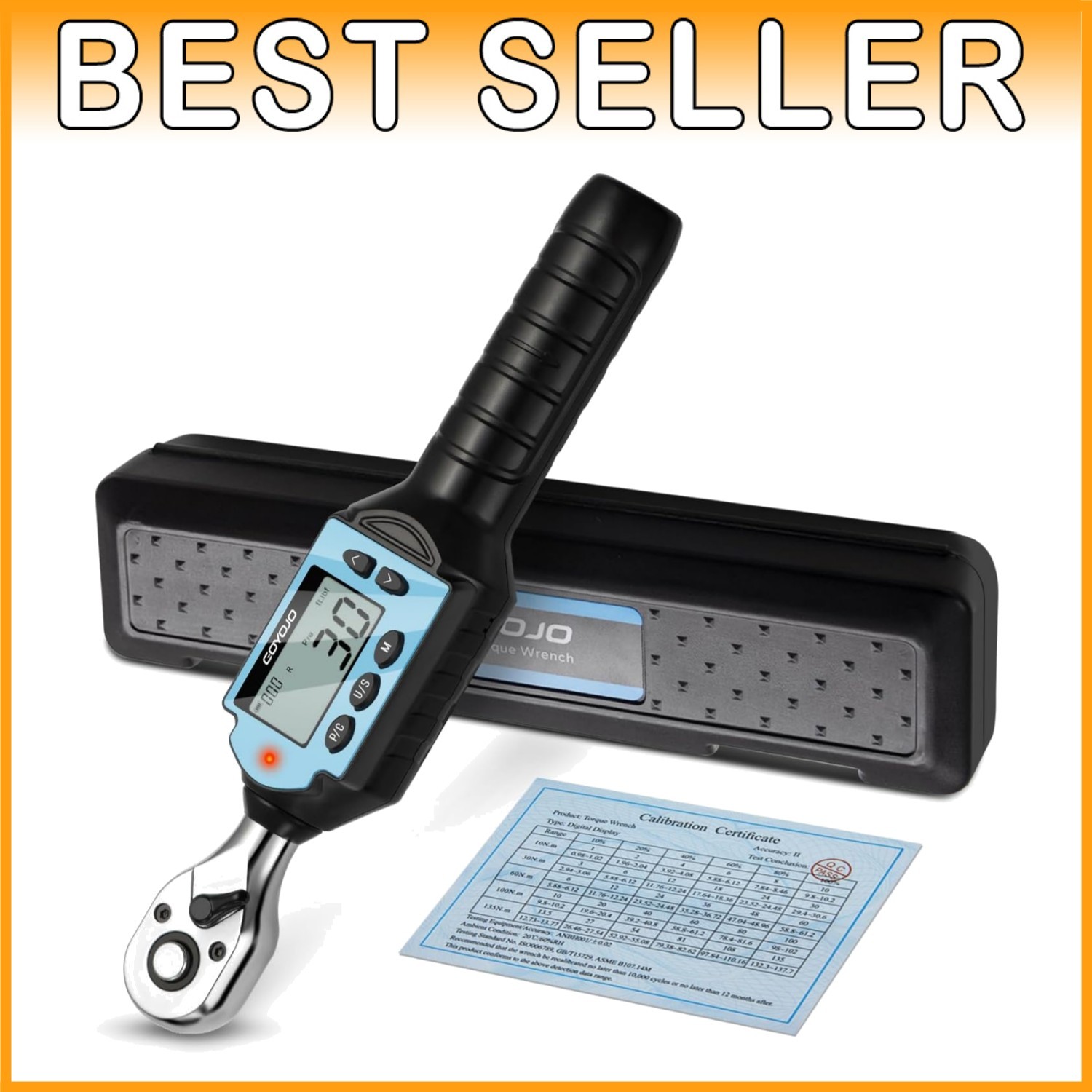 High-Precision 30Nm Digital Torque Wrench - Automotive & DIY