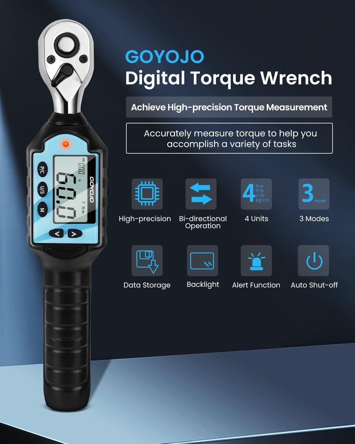 High-Precision 30Nm Digital Torque Wrench - Automotive & DIY - Image 4
