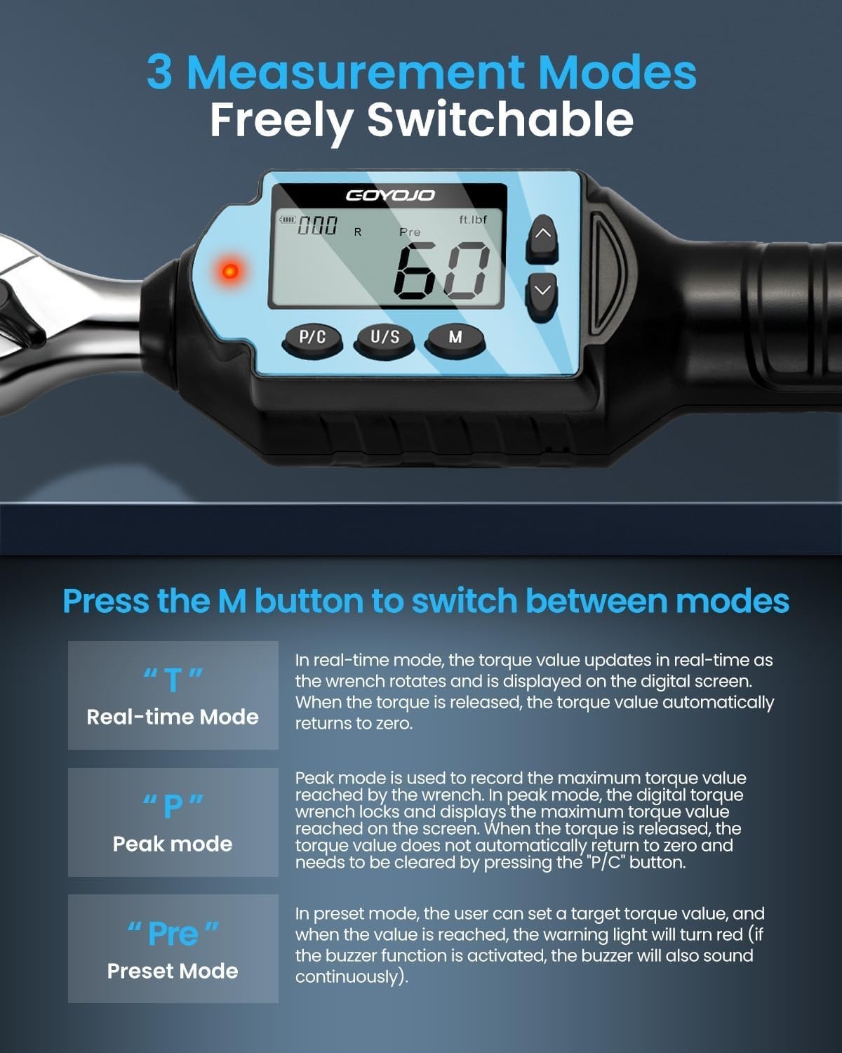 High-Precision 30Nm Digital Torque Wrench - Automotive & DIY - Image 5