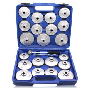 23pcs Automotive Oil Filter Cover Type Disassembly Wrench Socket Ratchet Wrench